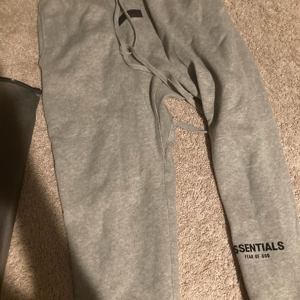 Essentials Charcoal Gray Joggers
